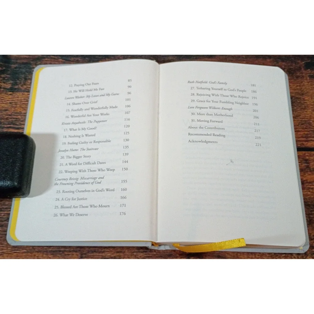 Held Abbey Wedgeworth Miscarriage Devotional Biblical Reflections Hardcover Book